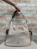 Cream Coach Purse